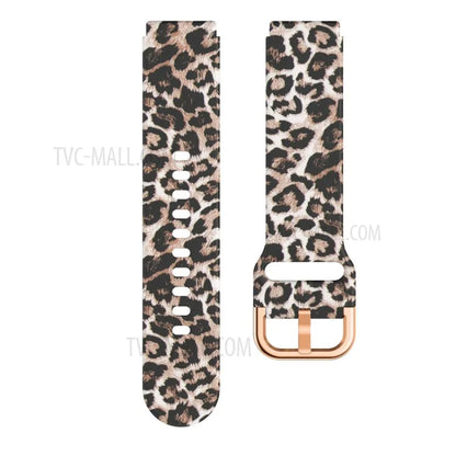 Pattern Printing Soft Silicone Smart Watch Band Strap Replacement 19mm for Haylou LS01