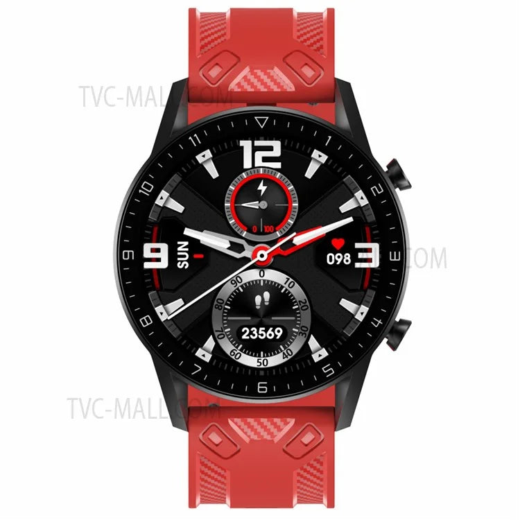 20mm Breathable Sport Silicone Watch Bands Carbon Fiber Textured Replacement Straps for Amazfit GTS3 / GTR 42mm / Samsung Galaxy Watch 42mm 46mm / Watch4 Classic 42mm 46mm