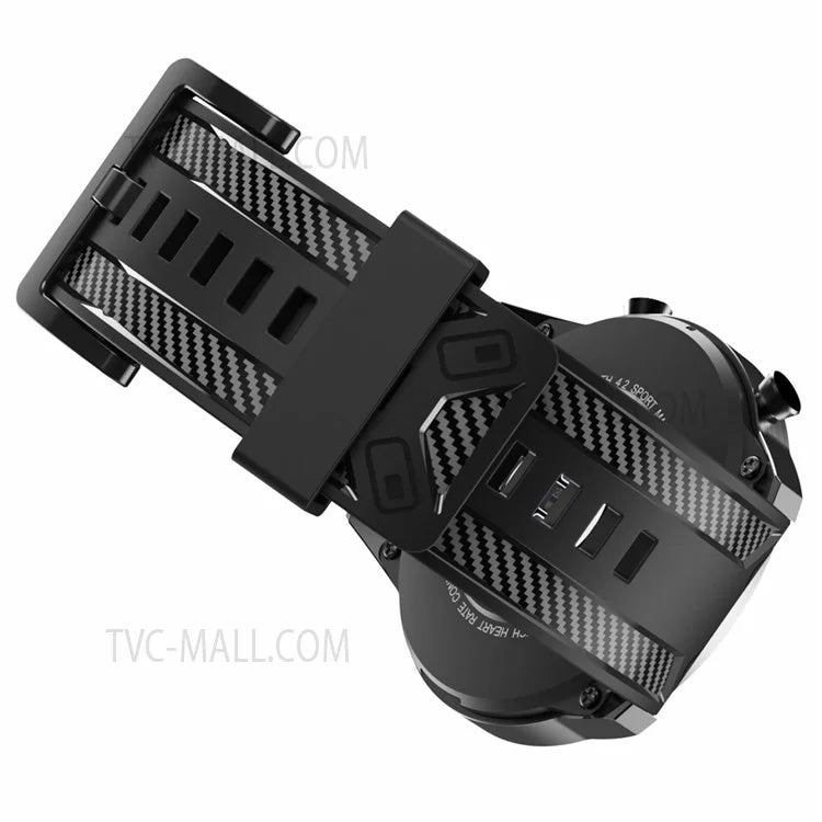 20mm Breathable Sport Silicone Watch Bands Carbon Fiber Textured Replacement Straps for Amazfit GTS3 / GTR 42mm / Samsung Galaxy Watch 42mm 46mm / Watch4 Classic 42mm 46mm