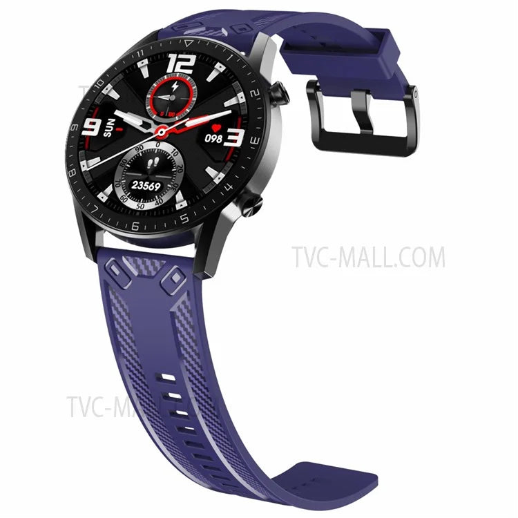 20mm Breathable Sport Silicone Watch Bands Carbon Fiber Textured Replacement Straps for Amazfit GTS3 / GTR 42mm / Samsung Galaxy Watch 42mm 46mm / Watch4 Classic 42mm 46mm