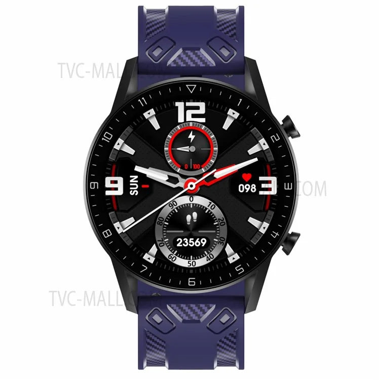 20mm Breathable Sport Silicone Watch Bands Carbon Fiber Textured Replacement Straps for Amazfit GTS3 / GTR 42mm / Samsung Galaxy Watch 42mm 46mm / Watch4 Classic 42mm 46mm