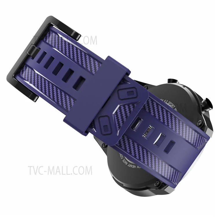 20mm Breathable Sport Silicone Watch Bands Carbon Fiber Textured Replacement Straps for Amazfit GTS3 / GTR 42mm / Samsung Galaxy Watch 42mm 46mm / Watch4 Classic 42mm 46mm