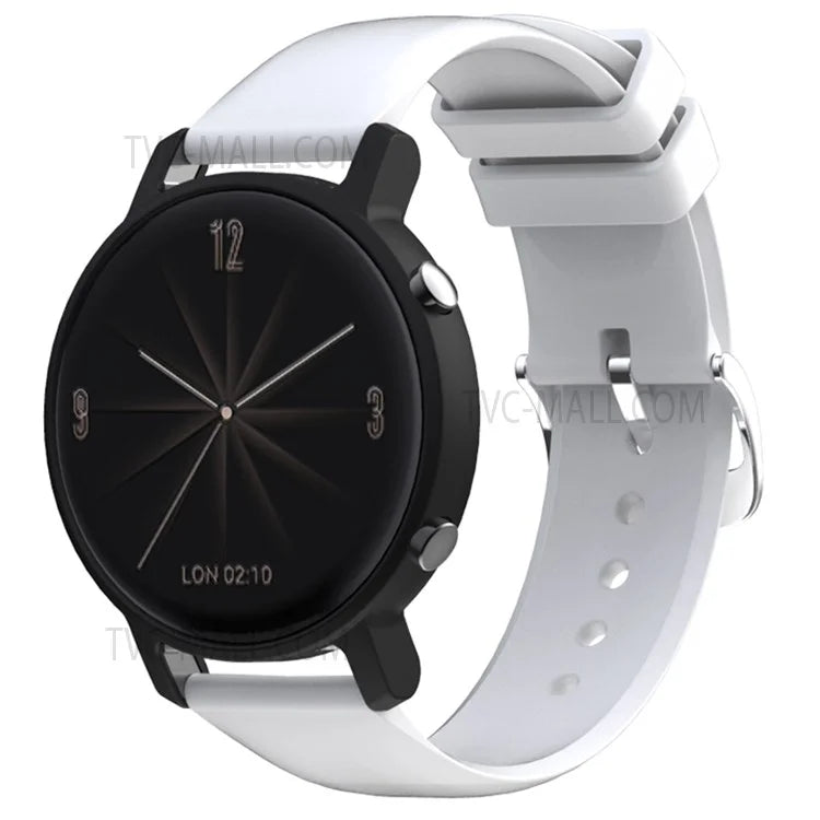 Solid Color Silicone 20mm Watch Strap for Huawei Watch GT2 42mm / Huami Amazfit GTS 3