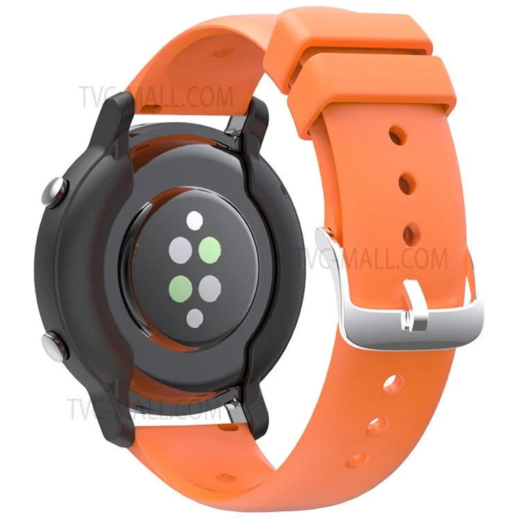 Solid Color Silicone 20mm Watch Strap for Huawei Watch GT2 42mm / Huami Amazfit GTS 3