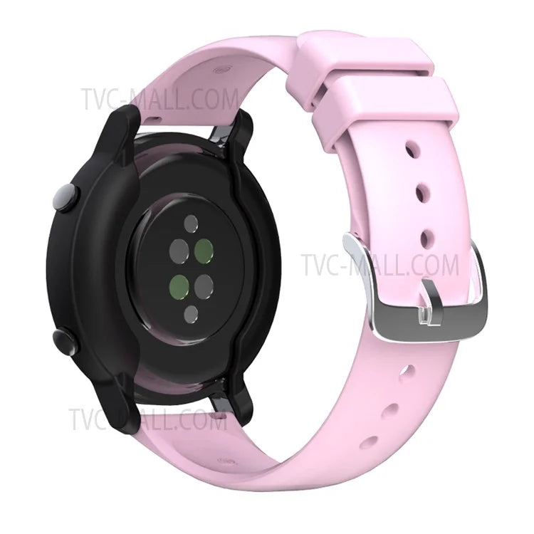 Solid Color Silicone 20mm Watch Strap for Huawei Watch GT2 42mm / Huami Amazfit GTS 3