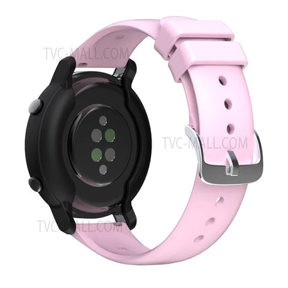 Solid Color Silicone 20mm Watch Strap for Huawei Watch GT2 42mm / Huami Amazfit GTS 3