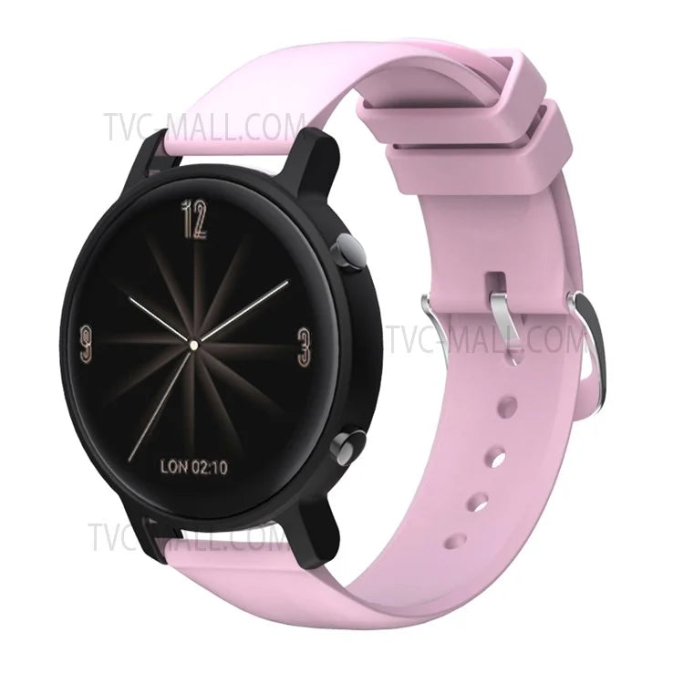 Solid Color Silicone 20mm Watch Strap for Huawei Watch GT2 42mm / Huami Amazfit GTS 3