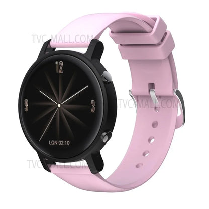 Solid Color Silicone 20mm Watch Strap for Huawei Watch GT2 42mm / Huami Amazfit GTS 3