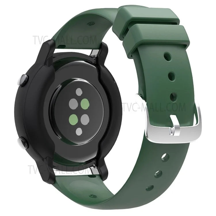 Solid Color Silicone 20mm Watch Strap for Huawei Watch GT2 42mm / Huami Amazfit GTS 3