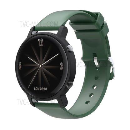 Solid Color Silicone 20mm Watch Strap for Huawei Watch GT2 42mm / Huami Amazfit GTS 3