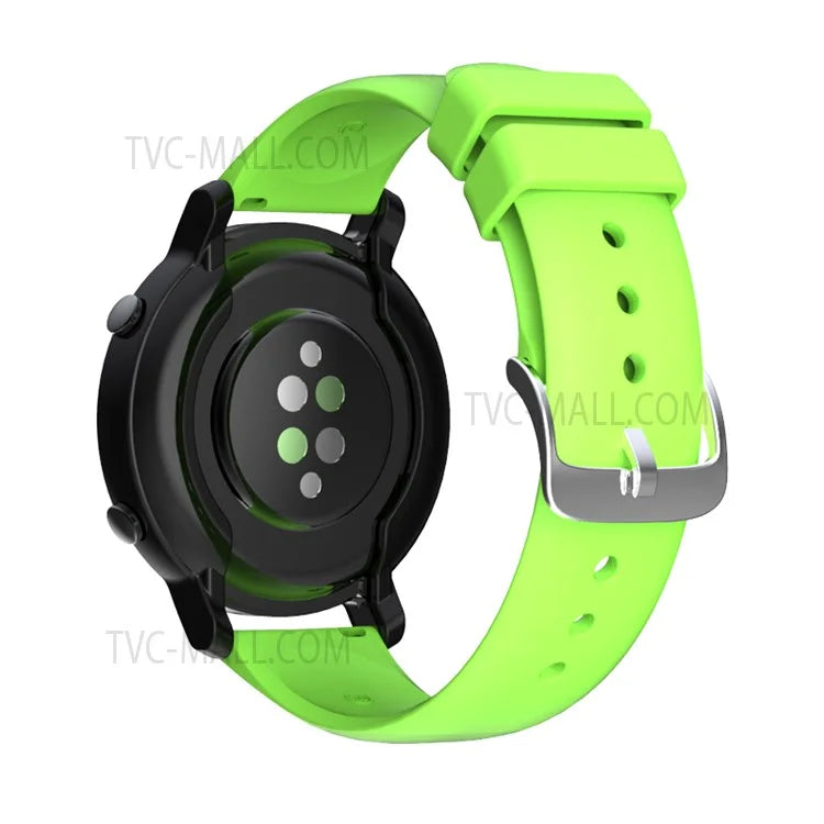 Solid Color Silicone 20mm Watch Strap for Huawei Watch GT2 42mm / Huami Amazfit GTS 3