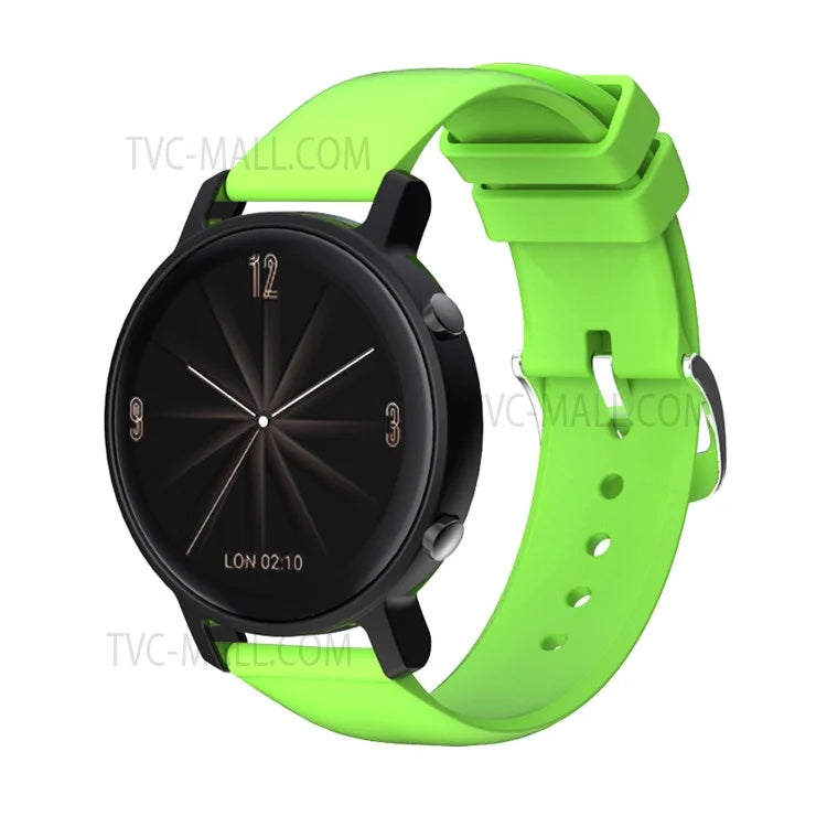 Solid Color Silicone 20mm Watch Strap for Huawei Watch GT2 42mm / Huami Amazfit GTS 3