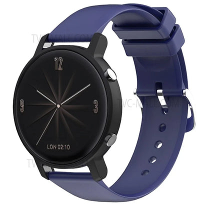 Solid Color Silicone 20mm Watch Strap for Huawei Watch GT2 42mm / Huami Amazfit GTS 3