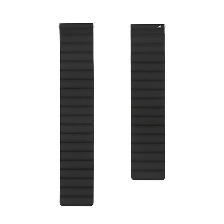 For Samsung Galaxy Watch 5 40mm / Watch 5 44mm / Watch 5 Pro 45mm Replacement Silicone Watch Strap 20mm Magnetic Adjustable Wrist Band