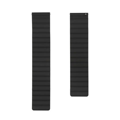 For Samsung Galaxy Watch 5 40mm / Watch 5 44mm / Watch 5 Pro 45mm Replacement Silicone Watch Strap 20mm Magnetic Adjustable Wrist Band