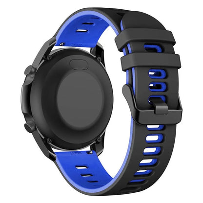 For Samsung Galaxy Watch6 40mm 44mm / Watch6 Classic 43mm 47mm / Watch 5 40mm 44mm / 5 Pro 45mm / Watch4 40mm 44mm / Huami Amazfit Bip 3 Pro Silicone Watch Band 20mm Replacement Strap