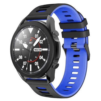 For Samsung Galaxy Watch6 40mm 44mm / Watch6 Classic 43mm 47mm / Watch 5 40mm 44mm / 5 Pro 45mm / Watch4 40mm 44mm / Huami Amazfit Bip 3 Pro Silicone Watch Band 20mm Replacement Strap