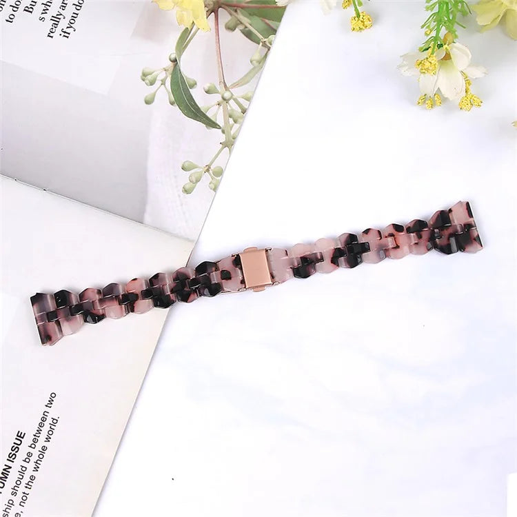 For Samsung Galaxy Watch6 40mm 44mm / Watch6 Classic 43mm 47mm / Watch 5 40mm 44mm / 5 Pro 45mm / Watch4 40mm 44mm Rhombus Resin Watch Band 20mm Wristband Bracelet Strap