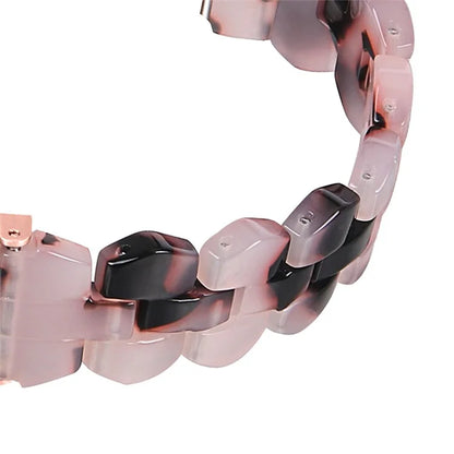For Samsung Galaxy Watch6 40mm 44mm / Watch6 Classic 43mm 47mm / Watch 5 40mm 44mm / 5 Pro 45mm / Watch4 40mm 44mm Rhombus Resin Watch Band 20mm Wristband Bracelet Strap