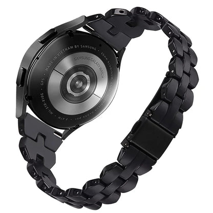For Samsung Galaxy Watch6 40mm 44mm / Watch6 Classic 43mm 47mm / Watch 5 40mm 44mm / 5 Pro 45mm / Watch4 40mm 44mm Rhombus Resin Watch Band 20mm Wristband Bracelet Strap