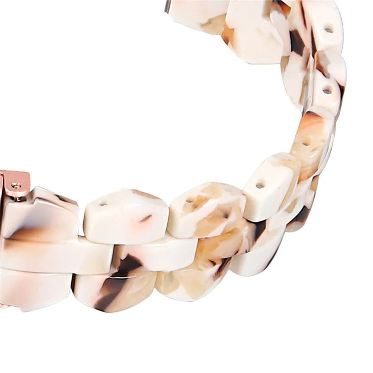 For Samsung Galaxy Watch6 40mm 44mm / Watch6 Classic 43mm 47mm / Watch 5 40mm 44mm / 5 Pro 45mm / Watch4 40mm 44mm Rhombus Resin Watch Band 20mm Wristband Bracelet Strap