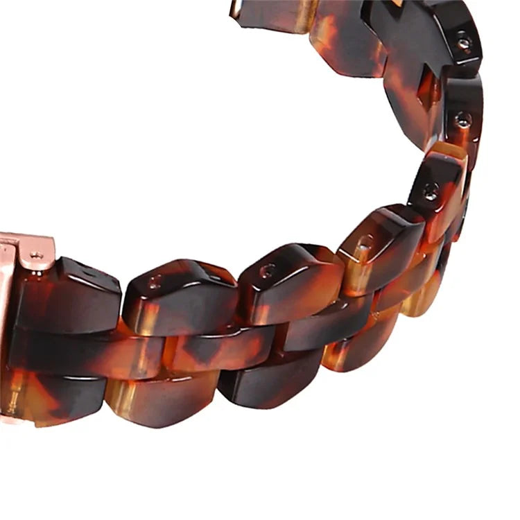 For Samsung Galaxy Watch6 40mm 44mm / Watch6 Classic 43mm 47mm / Watch 5 40mm 44mm / 5 Pro 45mm / Watch4 40mm 44mm Rhombus Resin Watch Band 20mm Wristband Bracelet Strap