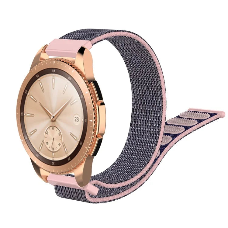 For Garmin Forerunner 265S / 255S / Venu 2S Wrist Band 18mm Universal Nylon Adjustable Watch Strap