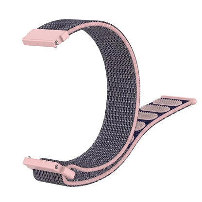 For Garmin Forerunner 265S / 255S / Venu 2S Wrist Band 18mm Universal Nylon Adjustable Watch Strap