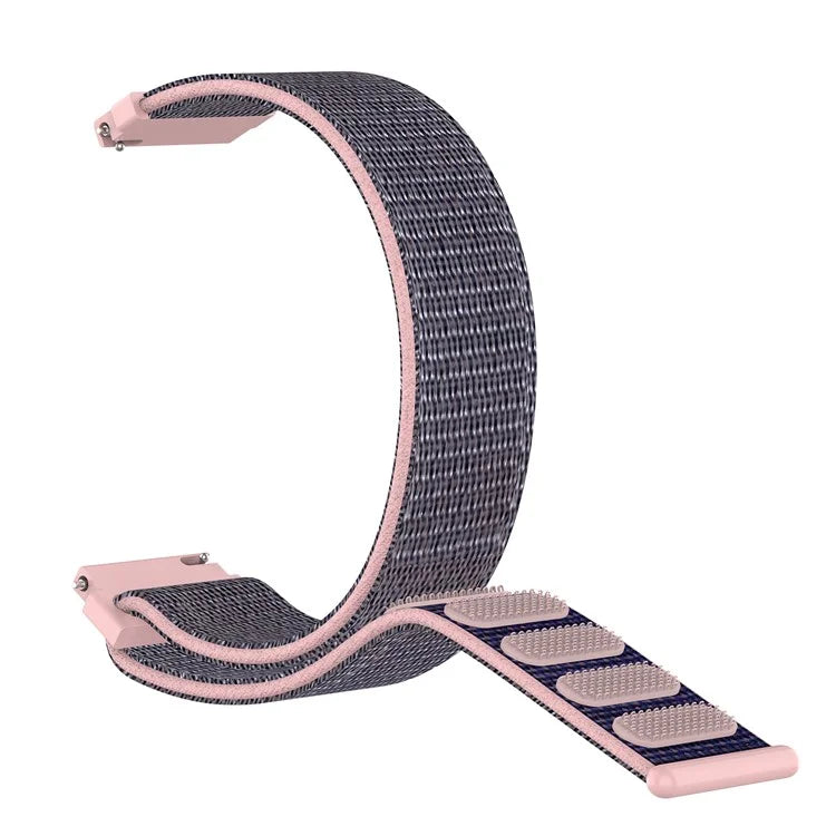 For Garmin Forerunner 265S / 255S / Venu 2S Wrist Band 18mm Universal Nylon Adjustable Watch Strap