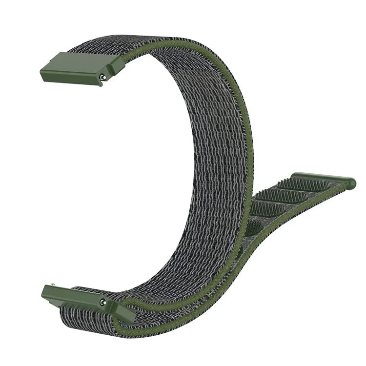 For Garmin Forerunner 265S / 255S / Venu 2S Wrist Band 18mm Universal Nylon Adjustable Watch Strap