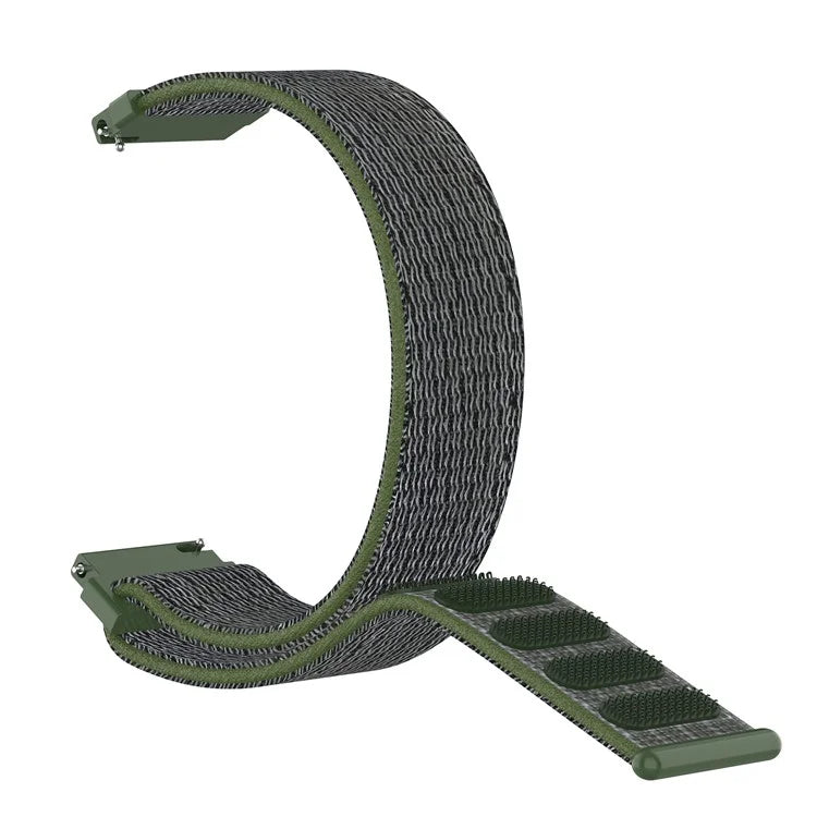 For Garmin Forerunner 265S / 255S / Venu 2S Wrist Band 18mm Universal Nylon Adjustable Watch Strap