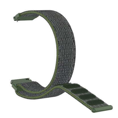 For Garmin Forerunner 265S / 255S / Venu 2S Wrist Band 18mm Universal Nylon Adjustable Watch Strap