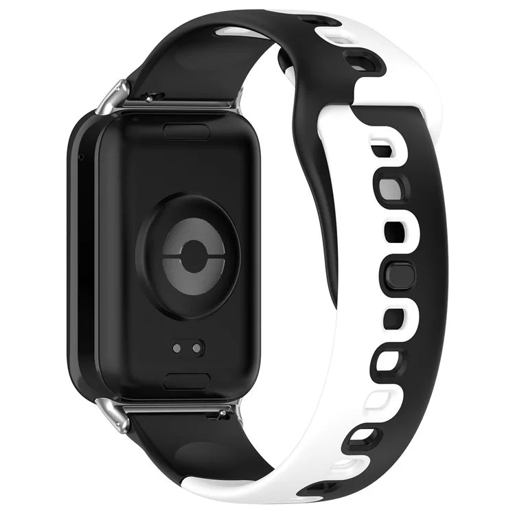 For Xiaomi Smart Band 8 Pro / Redmi Watch 4 Silicone Watch Strap Double Color Replacement Watch Band
