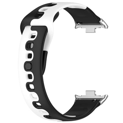 For Xiaomi Smart Band 8 Pro / Redmi Watch 4 Silicone Watch Strap Double Color Replacement Watch Band