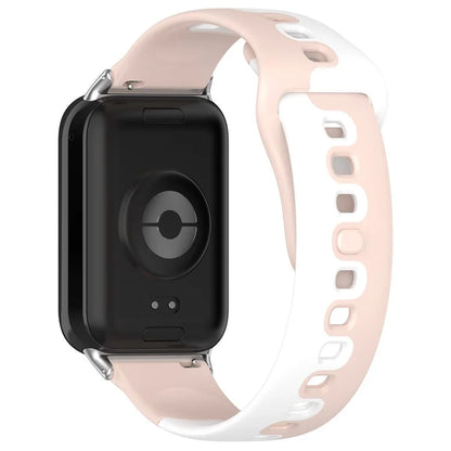 For Xiaomi Smart Band 8 Pro / Redmi Watch 4 Silicone Watch Strap Double Color Replacement Watch Band