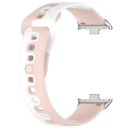 For Xiaomi Smart Band 8 Pro / Redmi Watch 4 Silicone Watch Strap Double Color Replacement Watch Band