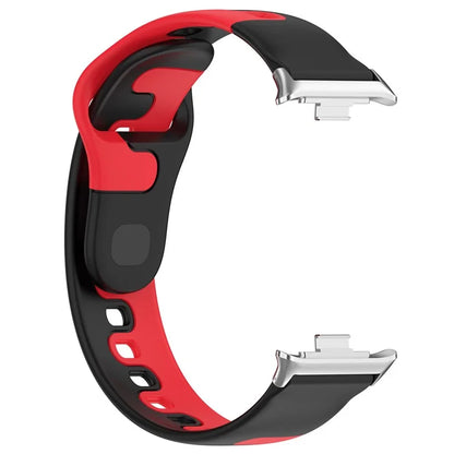 For Xiaomi Smart Band 8 Pro / Redmi Watch 4 Silicone Watch Strap Double Color Replacement Watch Band