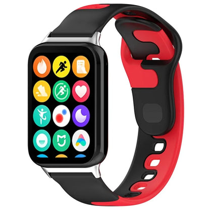 For Xiaomi Smart Band 8 Pro / Redmi Watch 4 Silicone Watch Strap Double Color Replacement Watch Band