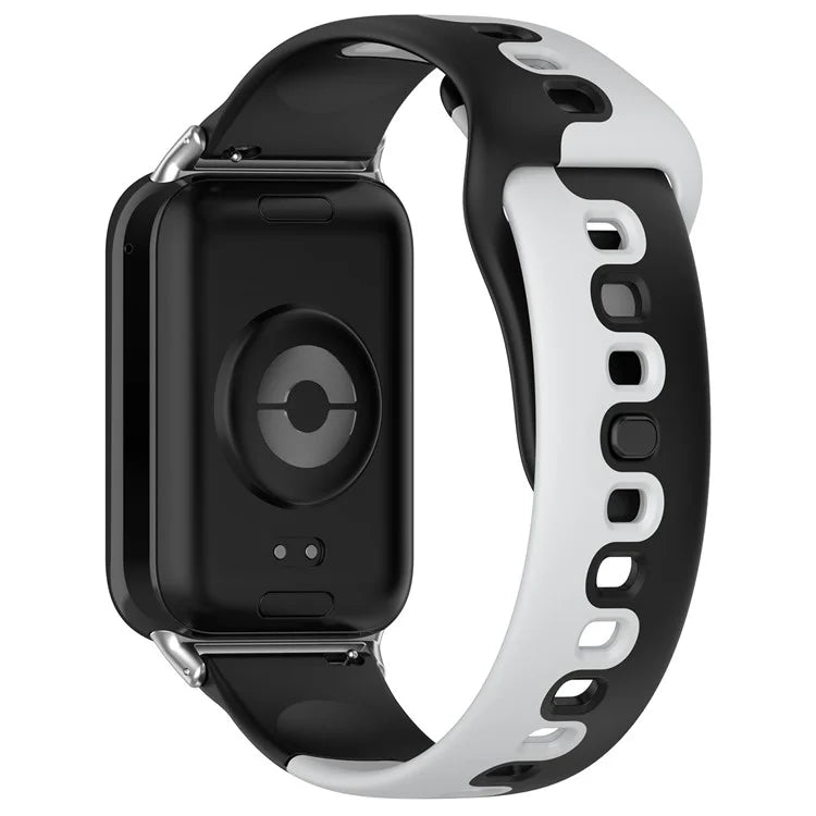 For Xiaomi Smart Band 8 Pro / Redmi Watch 4 Silicone Watch Strap Double Color Replacement Watch Band