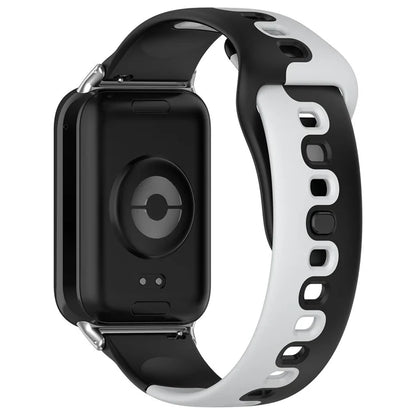 For Xiaomi Smart Band 8 Pro / Redmi Watch 4 Silicone Watch Strap Double Color Replacement Watch Band