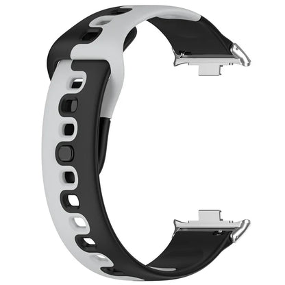For Xiaomi Smart Band 8 Pro / Redmi Watch 4 Silicone Watch Strap Double Color Replacement Watch Band