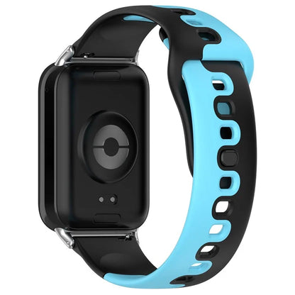 For Xiaomi Smart Band 8 Pro / Redmi Watch 4 Silicone Watch Strap Double Color Replacement Watch Band