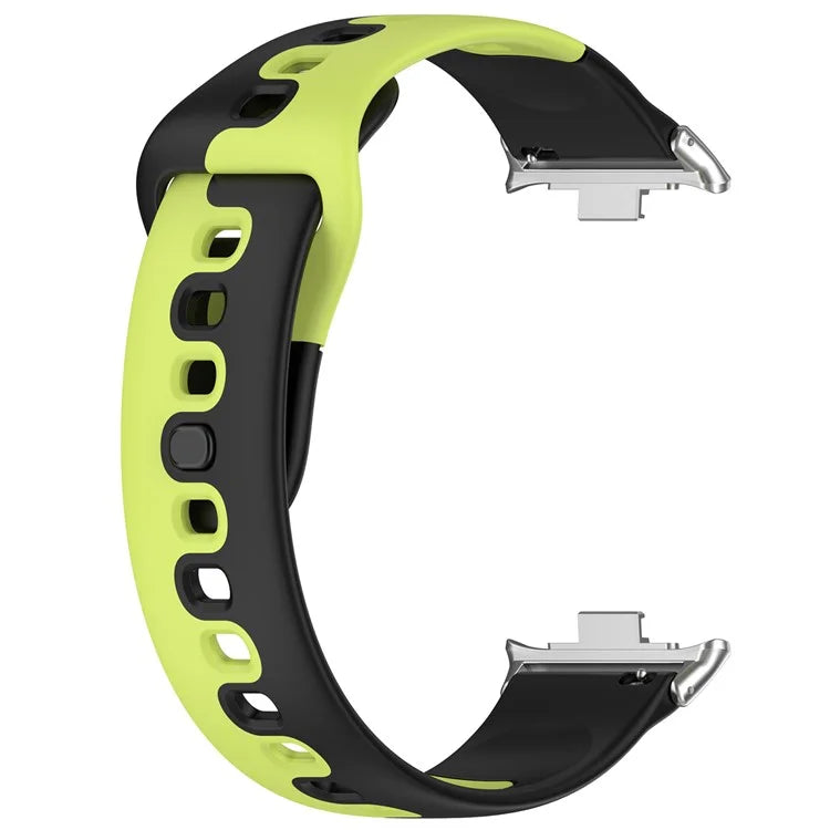 For Xiaomi Smart Band 8 Pro / Redmi Watch 4 Silicone Watch Strap Double Color Replacement Watch Band