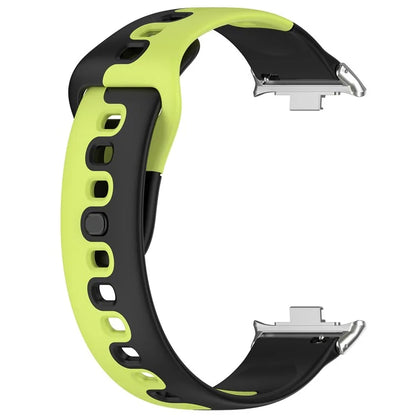 For Xiaomi Smart Band 8 Pro / Redmi Watch 4 Silicone Watch Strap Double Color Replacement Watch Band