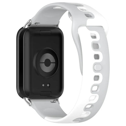 For Xiaomi Smart Band 8 Pro / Redmi Watch 4 Silicone Watch Strap Double Color Replacement Watch Band