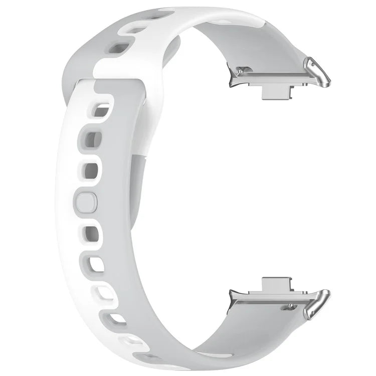 For Xiaomi Smart Band 8 Pro / Redmi Watch 4 Silicone Watch Strap Double Color Replacement Watch Band