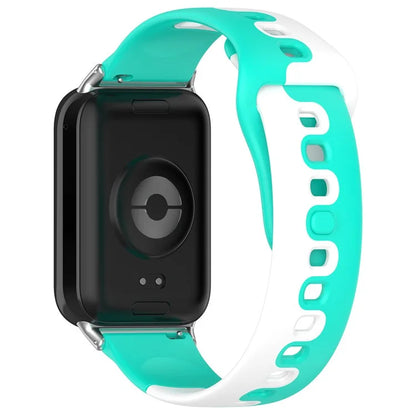 For Xiaomi Smart Band 8 Pro / Redmi Watch 4 Silicone Watch Strap Double Color Replacement Watch Band