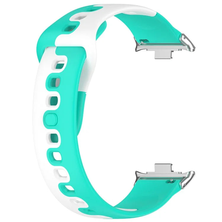 For Xiaomi Smart Band 8 Pro / Redmi Watch 4 Silicone Watch Strap Double Color Replacement Watch Band