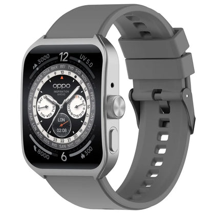 For Oppo Watch 4 Pro Silicone Watch Band 22mm Adjustable Strap