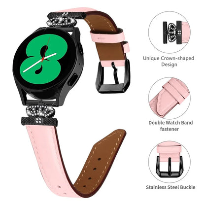 For Huami Amazfit Cheetah Pro Replacement Watch Strap 20mm Crown Connector Black Buckle Watch Band